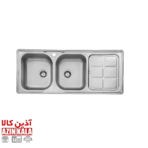 سینک استیل البرز مدل 52*301