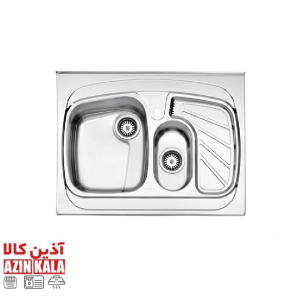 سینک استیل البرز مدل 60*608