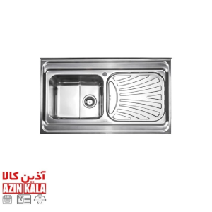 سینک استیل البرز مدل 60*711