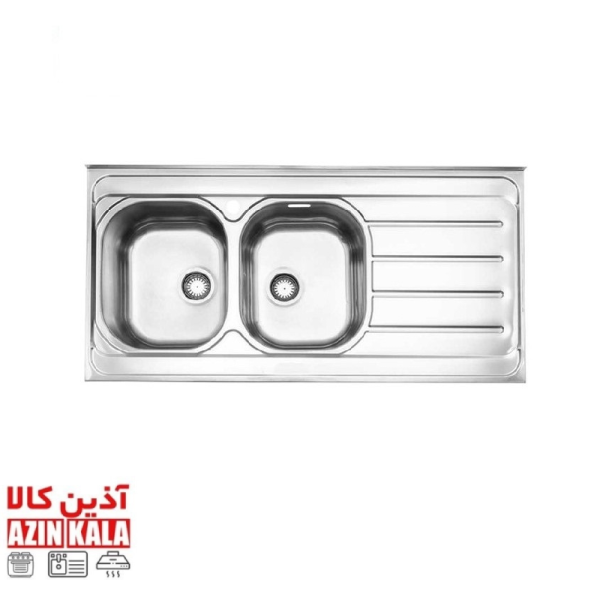 سینک استیل البرز مدل 60*726
