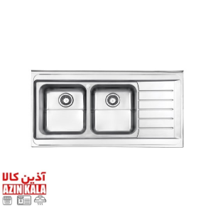 سینک استیل البرز مدل 60*735