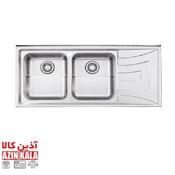 سینک استیل البرز مدل 60*736