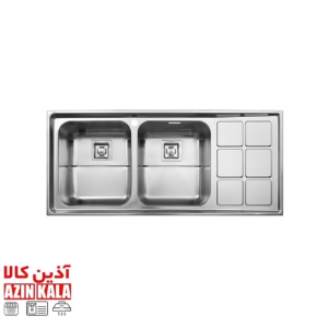 سینک استیل البرز مدل 761/52