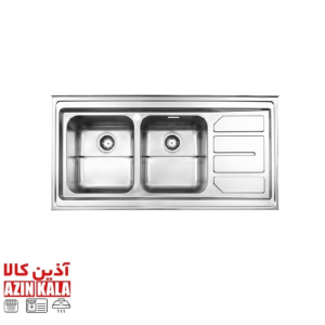 سینک استیل البرز مدل 60*763