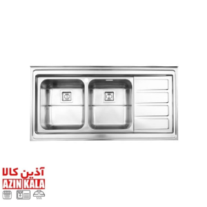سینک استیل البرز مدل 60*764