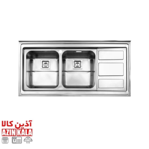 سینک استیل البرز مدل 60*765
