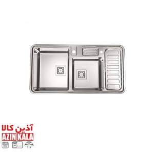 سینک استیل البرز مدل 852/52