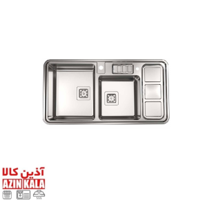 سینک استیل البرز مدل 853/52