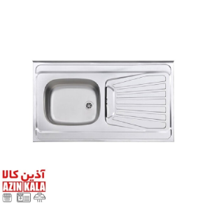 سینک استیل البرز مدل 60*165