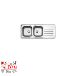سینک استیل البرز مدل 50*221