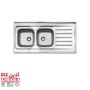 سینک استیل البرز مدل 60*221