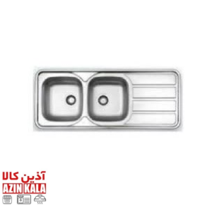 سینک استیل البرز مدل 50*223