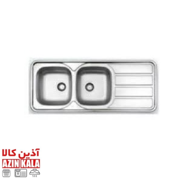 سینک استیل البرز مدل 50*223