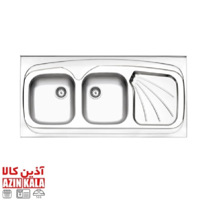 سینک استیل البرز مدل 60*270