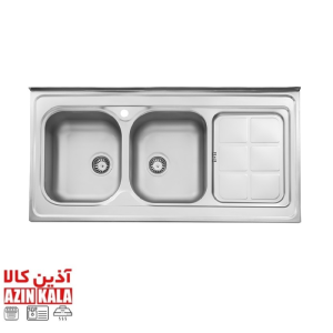 سینک استیل البرز مدل 60*301