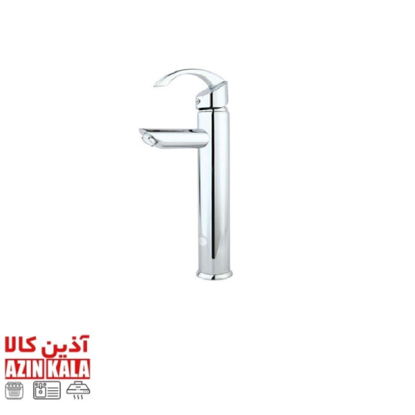 شیر روشویی بلند راسان مدل تیتانیوم
