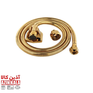 شلنگ توالت راسان زرین طلایی