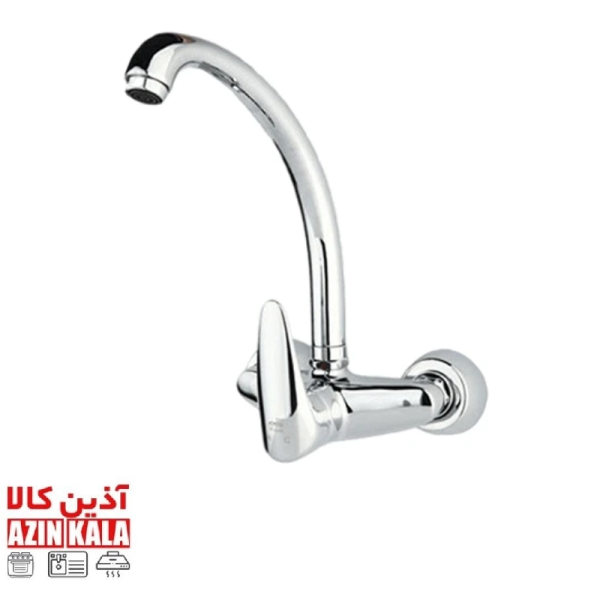 شیر ظرفشویی دیواری راسان مدل هلیا
