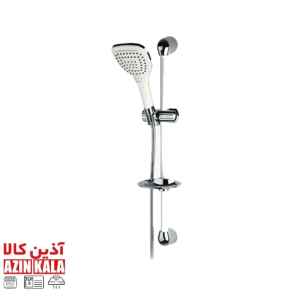 علم یونیکا راسان مدل چند حالته سفید کروم