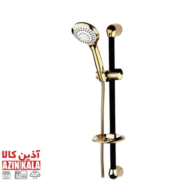 علم یونیکا راسان مدل چند حالته مشکی طلایی