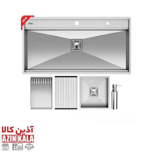 سینک میکس پلاس مدل D-104A